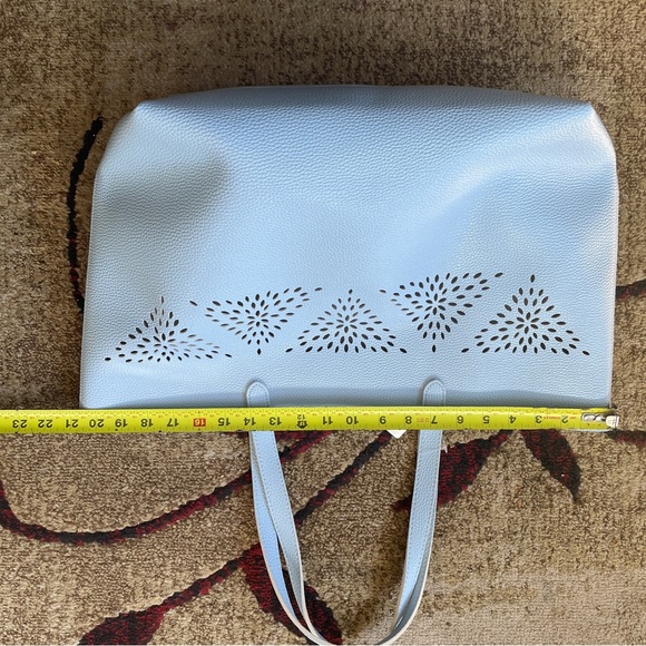 baby blue spring shoulder tote bag huge - Picture 2 of 5